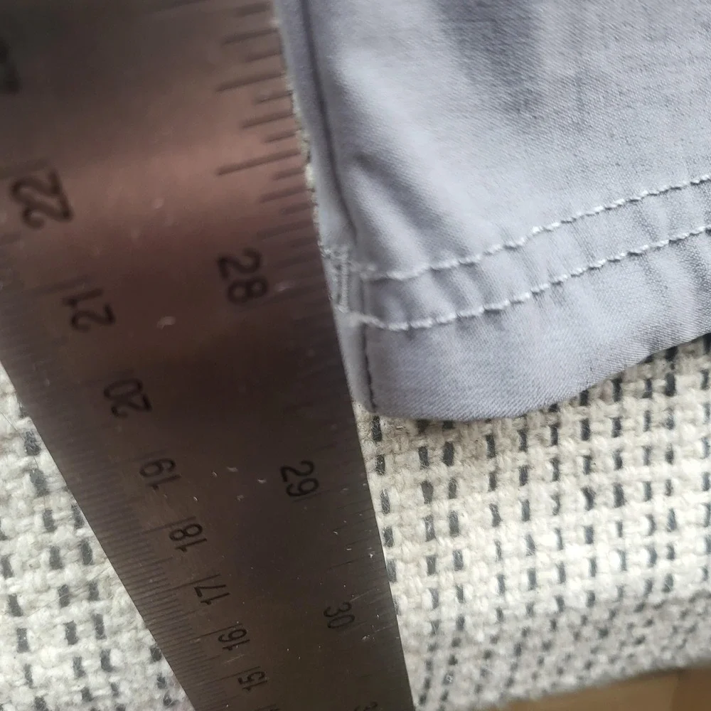 Adidas Golf Pants Mens 42x30 Gray‎ Primegreen Go-To 5 Pocket Tapered Fit Golf